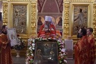 В Оренбургском Свято-Димитриевском монастыре прошло архиерейское богослужение