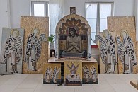 Мастера Елисаветинской обители Минска изготовили мозаичные панно для собора Рождества Христова в Челябинске