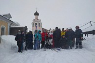 Волонтеры группы «Добротолюбие» потрудились в Спасо-Каменном монастыре