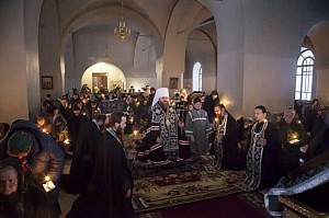 В Казанском монастыре г. Тамбова состоялось архиерейское богослужение
