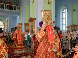 В Богородичном Пантелеимоновом Щегловском монастыре г. Тулы встретили престольный праздник