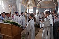 В Арзамасе отметили престольный праздник возрождающегося Спасо-Преображенского мужского монастыря
