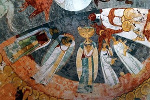 Исследователи выдвинули первые версии авторства фресок Успенского собора Богородице-Успенского Свияжского мужского монастыря 
