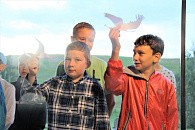В детском лагере «Святогорье» при Пронском Спасо-Преображенском монастыре изучают историю родного края