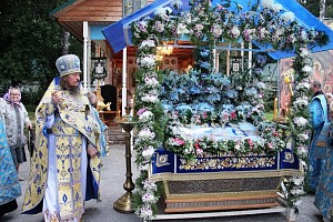 В Успенском Новомосковском монастыре Тульской епархии встретили престольный праздник