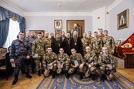 Группа военнослужащих посетила Троице-Сергиеву лавру 