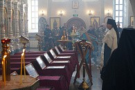 В Спасо-Богородицком Одигитриевском монастыре под Вязьмой прошли богослужения в память о воинах, павших в октябре 1941 года