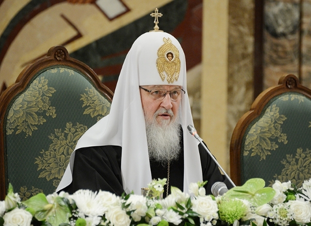 Архиерейский собор 2013г. Патриарх Кирилл