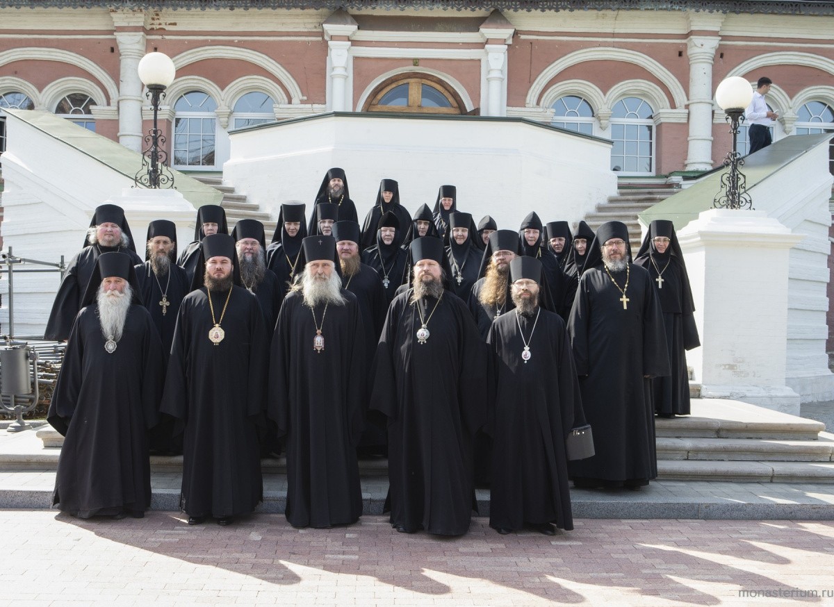 В Донском монастыре состоялось заседание Коллегии Синодального отдела по монастырям и монашеству