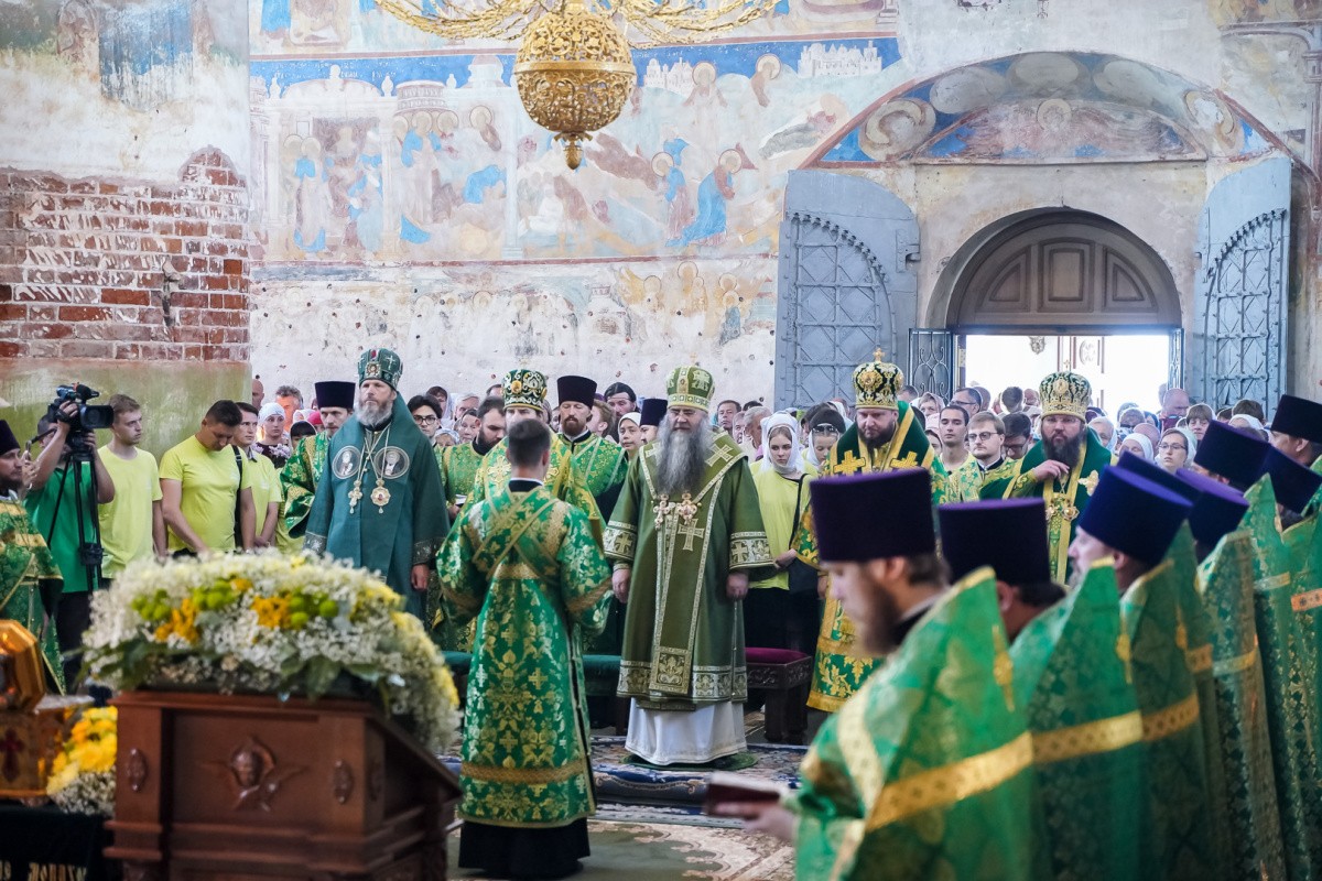 В Свято-Троицком Макарьевском Желтоводском женском монастыре отпраздновали день памяти основателя обители