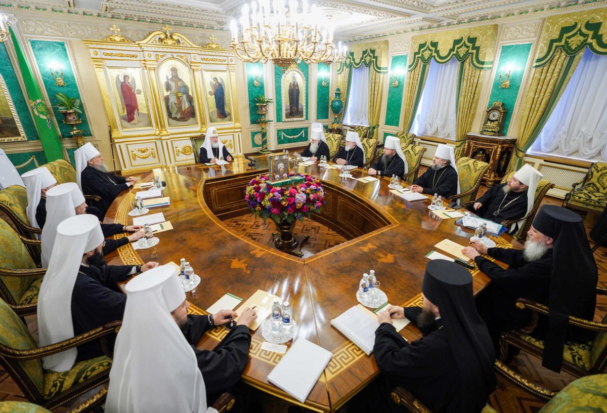 Состоялось первое в 2023 году заседание Священного Синода Русской Православной Церкви