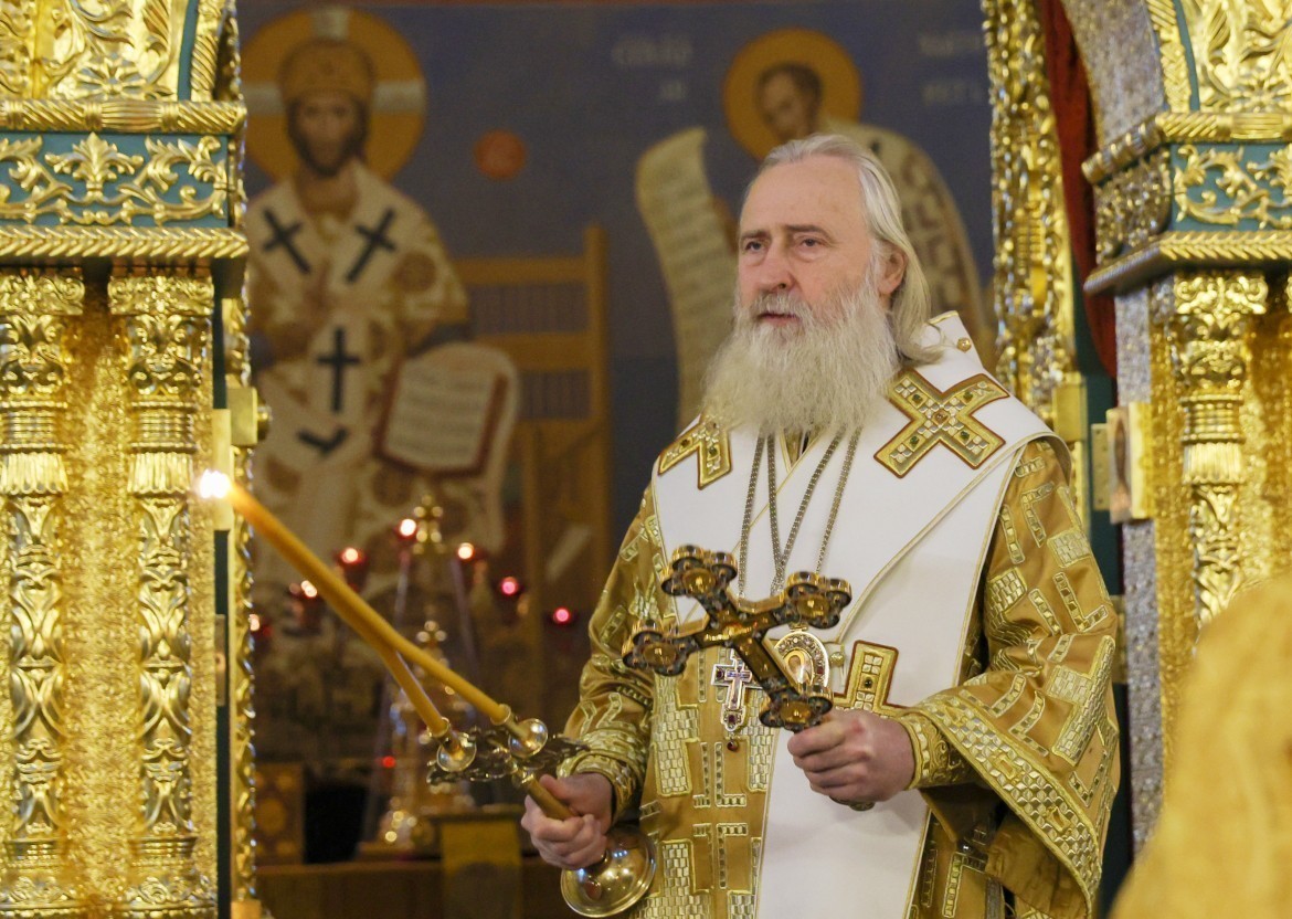 Святейший Патриарх Кирилл поздравил председателя Синодального отдела по монастырям и монашеству с 40-летием монашеского пострига