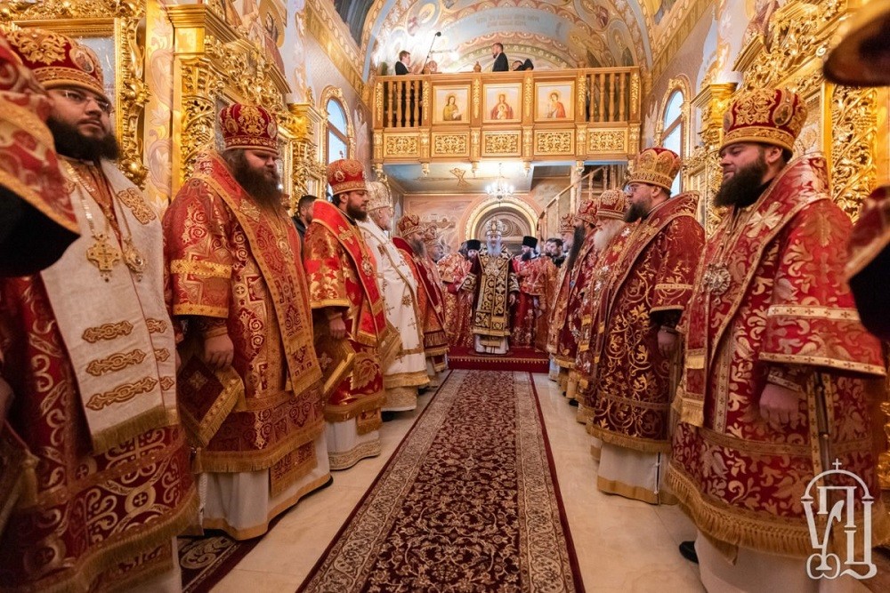 Блаженнейший митрополит Онуфрий возглавил престольный праздник в Анастасиевской обители