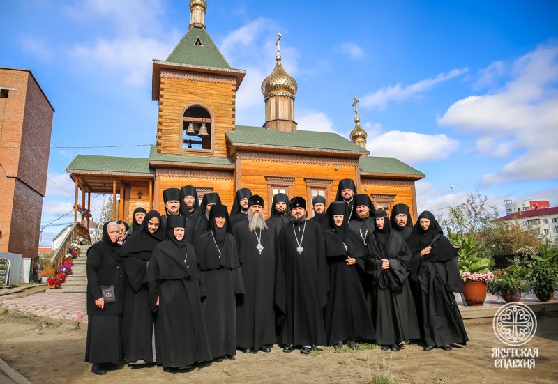 Комиссия Синодального отдела по монастырям и монашеству посетила монастыри Якутской епархии