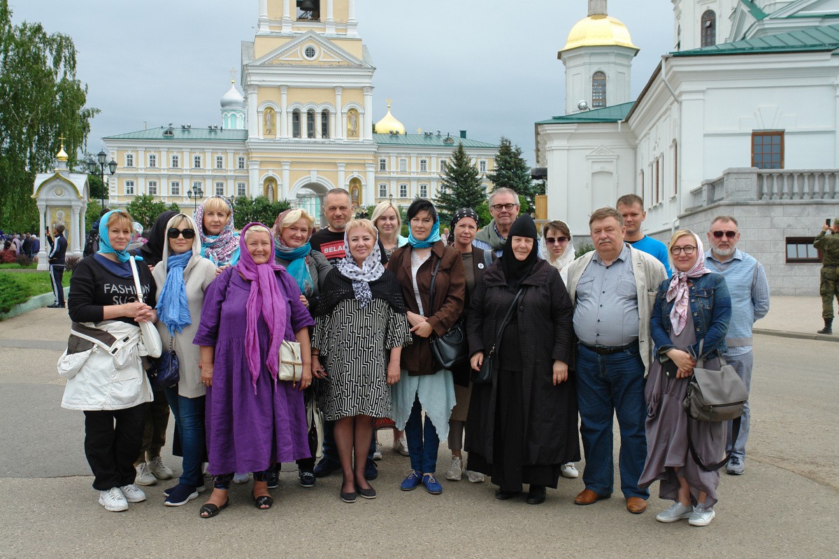 Серафимо-Дивеевский монастырь посетили белорусские журналисты