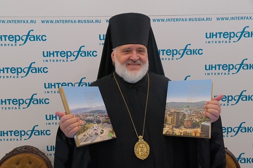 В Александро-Невской лавре издали двухтомник о святынях Сербской Православной Церкви