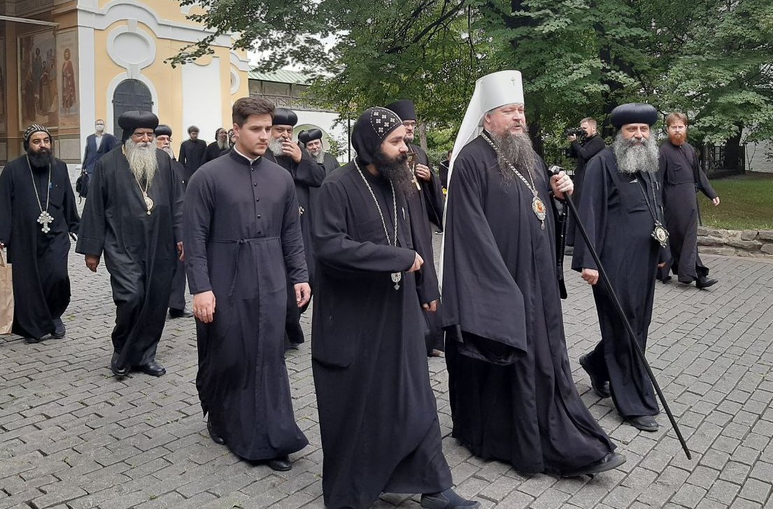 Делегация монашествующих Коптской Церкви посетила храмы и монастыри Москвы