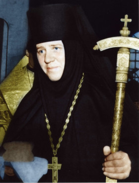 Возведение монахини Сергии (Конковой) в сан игумении, 1991 г..jpg