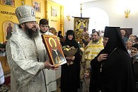 Митрополит Смоленский Исидор возглавил Литургию в Спасо-Вознесенском женском монастыре Смоленска 