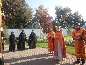 В Борисоглебском Аносином монастыре  молитвенно почтили 1000-летие со дня убиения св. блгв. кн. Глеба