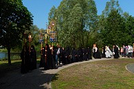 В праздник Вознесения Господня в Никольском Шостьенском монастыре встретили престольный праздник