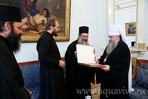 Настоятель монастыря на Синае: Мы вступили в общение с благочестивым народом