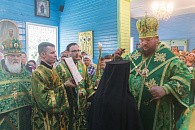 Митрополит Ферапонт возвел в сан игумении настоятельницу Спасо-Преображенского Макариево-Писемского монастыря в день памяти основателя обители