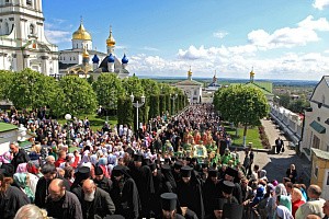 В Почаевской лавре молитвенно почтили память прп. Амфилохия Почаевского