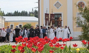 В Вознесенской Давидовой пустыни отметили престольный праздник 