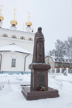 В городецком Феодоровском монастыре в рамках торжеств по случаю 750-летия преставления святого благоверного князя Александра Невского открыт памятник святому
