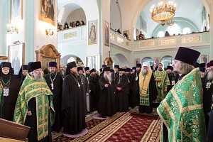 В Иоанновском монастыре г. Санкт-Петербурга начались  юбилейные торжества к  25-летию канонизации св. прав. Иоанна Кронштадтского