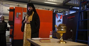 В Валаамском монастыре освятили модернизированную котельную