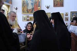 В богадельне Иоанно-Предтеченского монастыря состоялся первый постриг в великую схиму