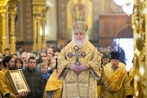 Митрополит Арсений возглавил престольный праздник в Николо-Угрешском монастыре