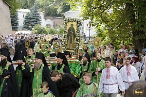 В Святогорской лавре отметили 20-летие со дня прославления прп. Иоанна, Затворника Святогорского