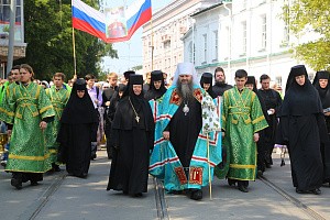 Митрополит Георгий возглавил торжества в Вознесенском Печерском монастыре г. Нижнего Новгорода по случаю 700-летия со дня рождения прп. Евфимия Суздальского