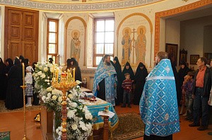 В Борисоглебском Аносином монастыре состоялся  престольный праздник Успения Пресвятой Богородицы