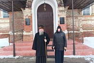 Епископ Сердобский Митрофан совершил рабочую поездку в Скрябинский Вознесенский монастырь села Пограничное 