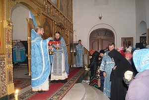 В монастыре в честь Иконы Божией Матери «Всецарица» г. Краснодара отпраздновали день Введения во храм Пресвятой Богородицы