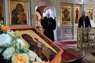 В день памяти Всех святых председатель Синодального отдела по монастырям и монашеству совершил Литургию в Алексеевском ставропигиальном монастыре