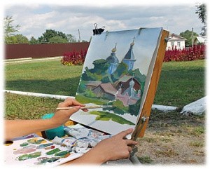 Воскресная школа Донского ставропигиального монастыря приглашает на пленэр