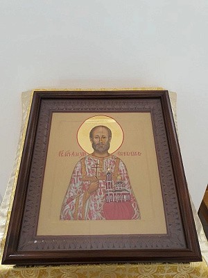 На подворье Новоспасского монастыря в Сумарокове молитвенно почтили память мученика Алексия Скоробогатова