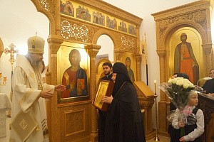 Освящение храма вмч. Анастасии Узорешительницы в Аносином Борисоглебском монастыре