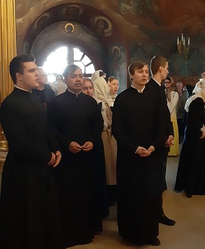 Иосифо-Волоцкий монастырь посетила группа студентов Санкт-Петербургской духовной академии