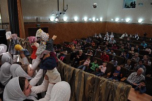 Воспитанники Покровского монастыря посетили Сергиево-Посадский детский дом слепоглухих