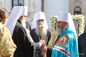 Состоялась интронизация митрополита Киевского и всея Украины Онуфрия