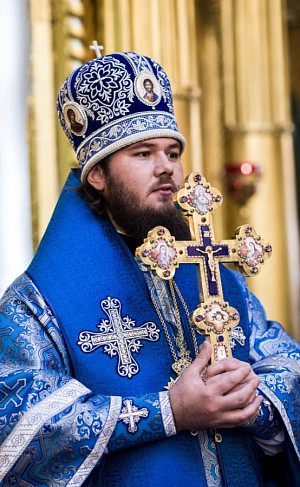 Святейший Патриарх Кирилл поздравил наместника Троице-Сергиевой лавры епископа Сергиево-Посадского Фому с 40-летием со дня рождения