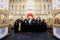 В Симбирской епархии состоялось богослужение с участием монашествующих Симбирской епархии и монашеская секция Рождественских чтений