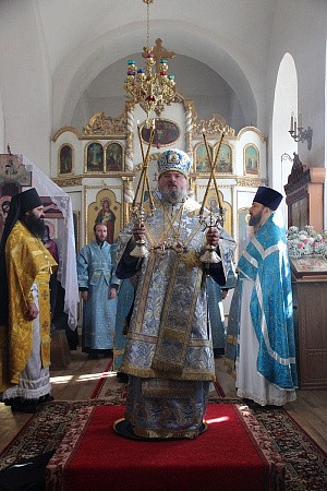 В женской монашеской общине с. Сенино Козельской епархии отметили престольный праздник 