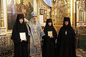 В Корецком монастыре состоялись иноческие постриги